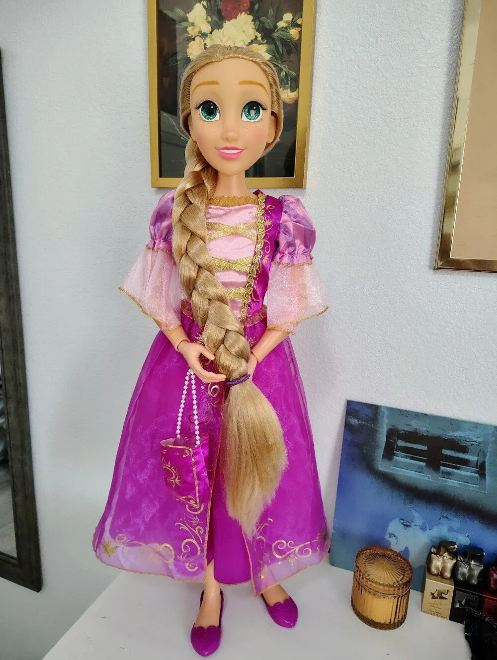 Disney Princess RAPUNZEL Doll Playdate 32” Tall & Poseable My Size Articulated
